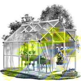 serra in alluminio  190x250h 195