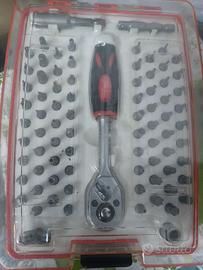 set chiavi a cricchetto con inserti