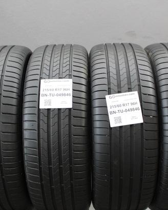 4 Pneumatici 215/60 R17 Bridgestone Turanza 6 Enli