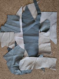 Scampoli vera pelle - Colore Grigio
