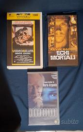 Lotto 3 vhs originali film Horror