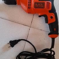 Trapano avvitatore  BLACK +DECKER 500W Nuovo 