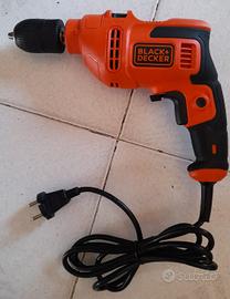 Trapano avvitatore  BLACK +DECKER 500W Nuovo 