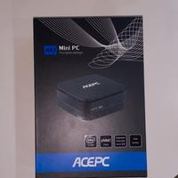 Acepc mini pc ak1 ram 8gb rom 256gb, estensibile