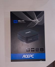 Acepc mini pc ak1 ram 8gb rom 256gb, estensibile