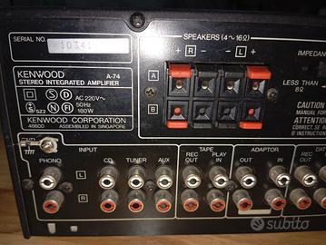 Amplificatore Kenwood 