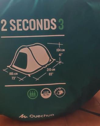 tenda da campeggio 2 second