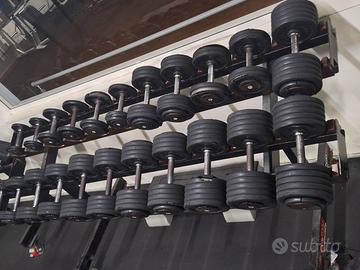 set manubri palestra e home gym