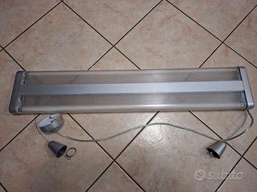 Lampadario a sospensione in alluminio Gea Luce