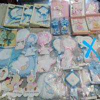 FIOCCHI NASCITA VARI BRAND-NUOVI FONDO MAGAZZINO 