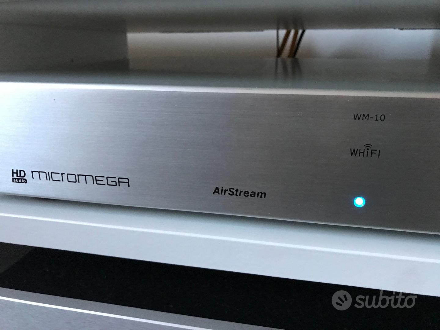 Dac Micromega WM-10 Wifi 24 Bit streamer - Audio/Video In vendita