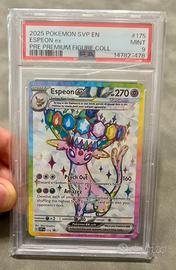 Carta pokemon Espeon PSA 9 emg