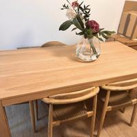 Tavolo Tikamoon modello Eden in legno massello