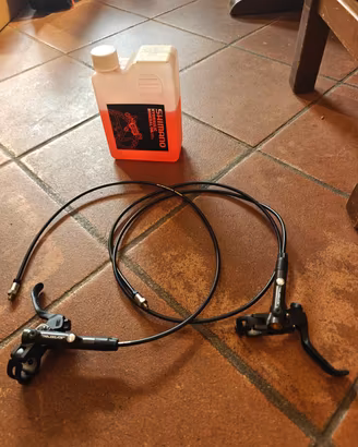 Leve Freno Shimano Saint M820 + Olio (Nuove)