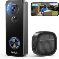 BOIFUN 2K Videocitofono Wifi Senza Fili da Esterno