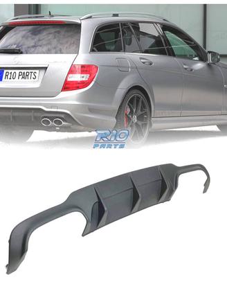 DIFFUSORE MERCEDES CLASSE C W204 11-14 LOOK C63 AM
