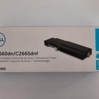 Cartuccia toner ciano Dell C2660dn/C2665dnf