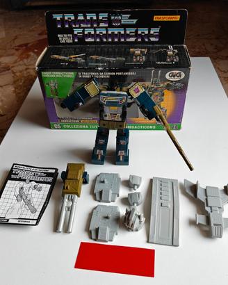 Transformers G1 DESTROYER 1986 GiG C5 COMPLETO+BOX