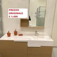 MOBILE ARREDO BAGNO ARTESI ITALIANO CON SPECCHIO