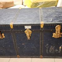 Baule vintage d'epoca SANSONE BLU