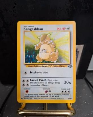 Carta Pokemon Kangaskhan Holo 5/64 Jungle Set 1999