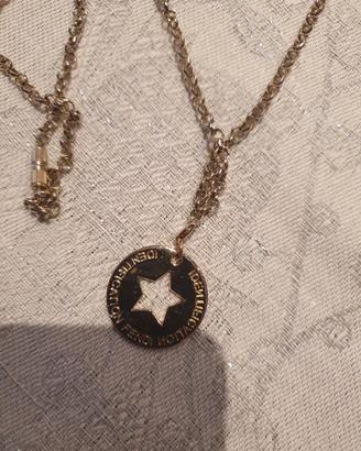 Collana fendi con ciondolo stella
