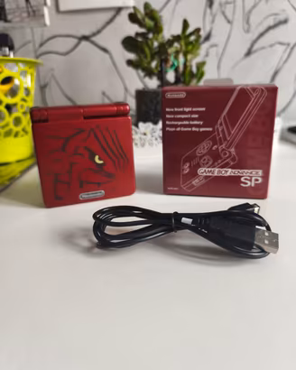 Nintendo Game Boy Advance sp Groudon Edition 