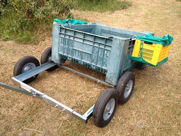 Carrello porta bins