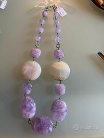 Collana di ametista