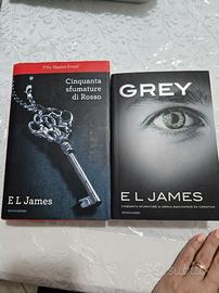 2 libri - Cinquanta sfumature di Rosso e Grey