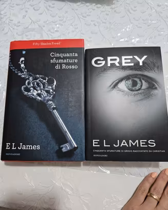 2 libri - Cinquanta sfumature di Rosso e Grey
