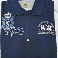 La Martina camicia TG. XXL blu navy
