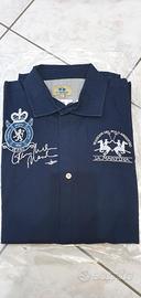 La Martina camicia TG. XXL blu navy
