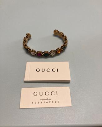 Bracciale Gucci argento da donna.