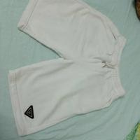 pantaloncino uomo Prada cotone tg L bianco