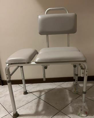 Sedia x doccia anziani o disabili
