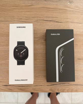 Samsung Galaxy S26 + Galaxy Watch 9