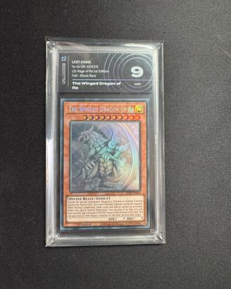 The Wingend Dragon of Ra 1st edition Ghost Rare