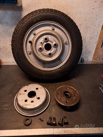 Vespa 50 N 90 prima serie 1963-64 mozzo
