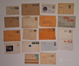 Lotto 18 Buste d'Epoca: Storia Postale e Skylab