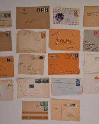 Lotto 18 Buste d'Epoca: Storia Postale e Skylab