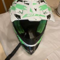 casco moto cross bambino