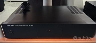 DUE FINALI ROTEL RB-850 E PREAMPLIFICATORE RC-850
