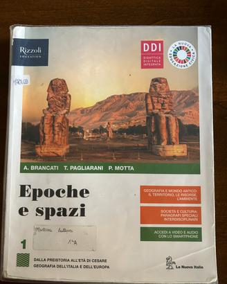 Libro epoche e spazi 1