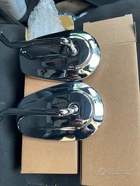 Specchietti  Cromati adatto per Harley davidson