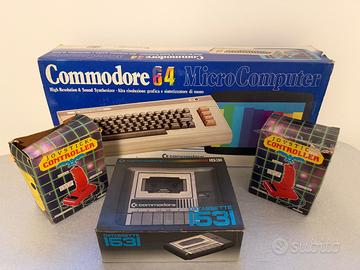 Commodore 64 FUNZIONANTE — scatola originale