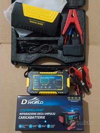Jump starter più caricabatterie 