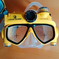 maschera sub con foto