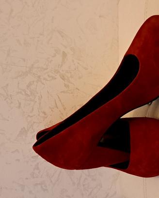 Scarpe Donna rosse 38 usate