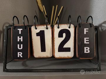 Calendario perpetuo metallo Maison du monde